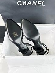 Chanel Slingback High Heel Black  - 3