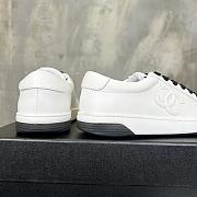 Chanel C Sneaker White And Black  - 5