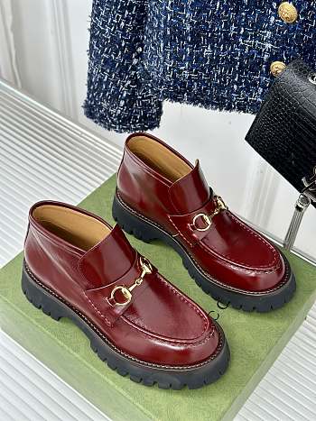 Gucci Loafer Horsebit Rouge