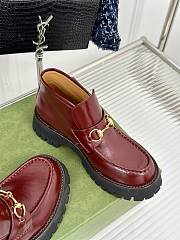 Gucci Loafer Horsebit Rouge - 2