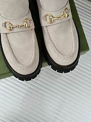 Gucci Loafer Horsebit Grey - 5