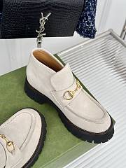 Gucci Loafer Horsebit Grey - 4