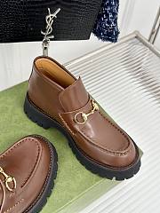 Gucci Loafer Horsebit Brown - 4