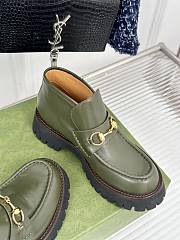 Gucci Loafer Horsebit Green - 5