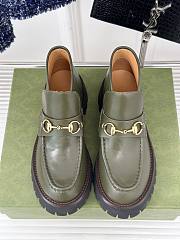 Gucci Loafer Horsebit Green - 2