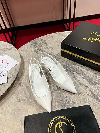 Maison Christian Louboutin Heel White 