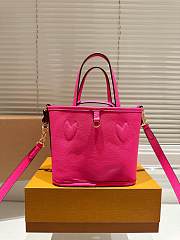 Louis Vuitton Neverfull Hot Pink 19 x 18 cm - 6