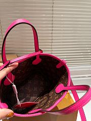 Louis Vuitton Neverfull Hot Pink 19 x 18 cm - 4