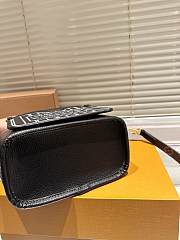 Louis Vuitton Neverfull Black 19 x 18 cm - 5
