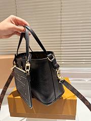 Louis Vuitton Neverfull Black 19 x 18 cm - 3