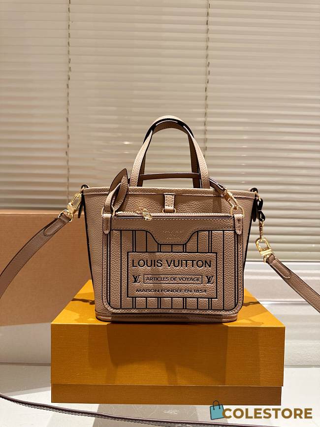 Louis Vuitton Neverfull Beige 19 x 18 cm - 1