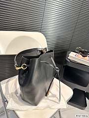 Saint Laurrent Bucket Bag Black 23 x 28 cm - 2