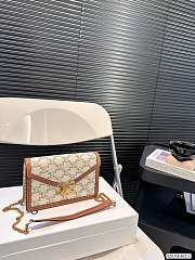 Celine Wallet On Chain Margo White 19.5 x 13 cm - 1