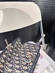 Dior 30 Montaigne Bag Black Dior Oblique Jacquard 21 x 12 cm - 4
