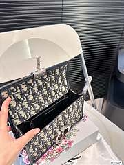 Dior 30 Montaigne Bag Black Dior Oblique Jacquard 21 x 12 cm - 3
