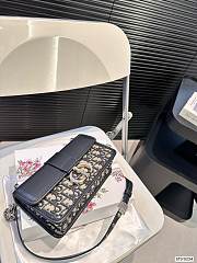 Dior 30 Montaigne Bag Black Dior Oblique Jacquard 21 x 12 cm - 2