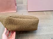 MiuMiu Fur Ivy Tote Brown 23 x 16 cm - 5