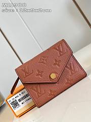 Louis Vuitton Victorine Wallet Monogram Brown 12 x 9 x 2 cm  - 1