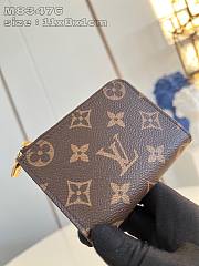 Louis Vuitton Noa Wallet Monogram Brown 11 x 8 x 1 cm  - 5
