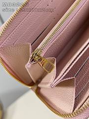 Louis Vuitton Wallet Monogram Empreinte Pink 19 x 10 x 2 cm  - 5