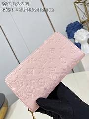 Louis Vuitton Wallet Monogram Empreinte Pink 19 x 10 x 2 cm  - 3