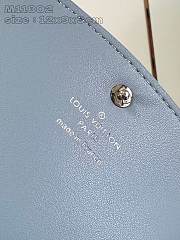 Louis Vuitton Iris Compact Monogram White Blue 12 x 9 x 3 cm - 2