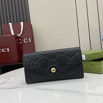Gucci Wallet Black 19 x 10 x 3 cm