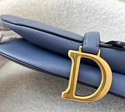 Colestore Dior Saddle Bag Blue 21 x5 x 19 cm - 3