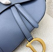 Colestore Dior Saddle Bag Blue 21 x5 x 19 cm - 2