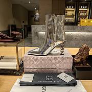 Givenchy Boots High Heels Silver  - 4