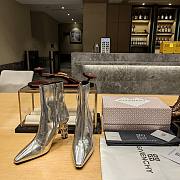 Givenchy Boots High Heels Silver  - 3