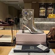 Givenchy Boots High Heels Silver  - 2