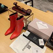 Givenchy Boots High Heels Red - 4