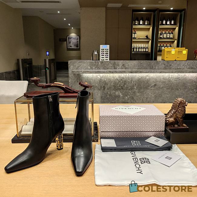 Givenchy Boots High Heels Black  - 1