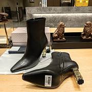 Givenchy Boots High Heels Black  - 4