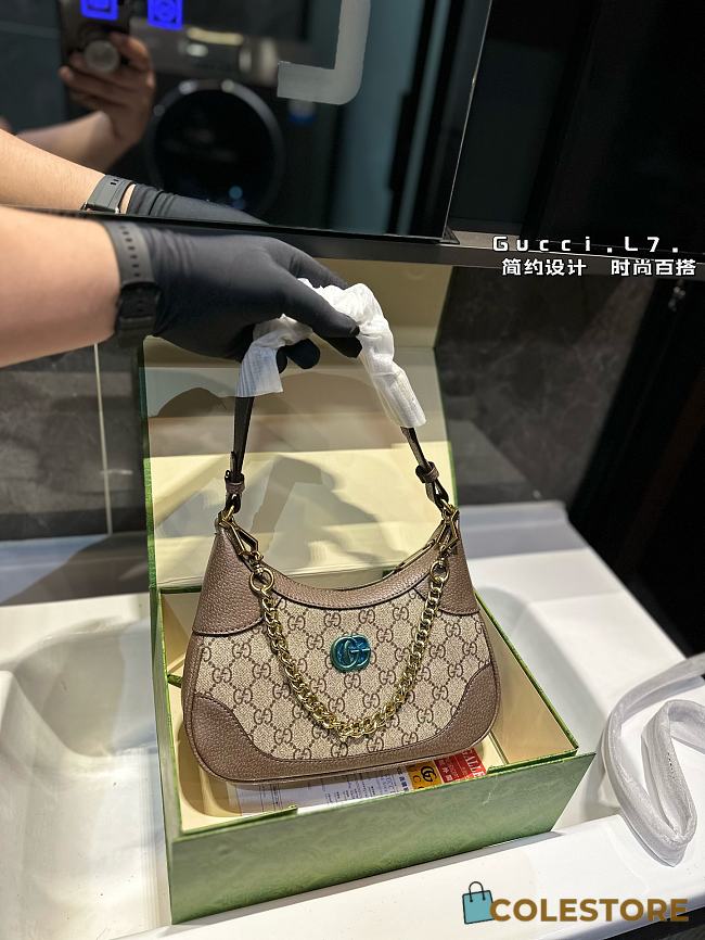 Gucci Aphrodite Brown 20 x 4 x 11 cm  - 1