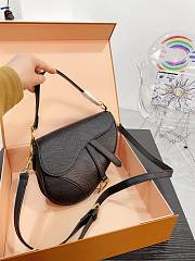 Dior Saddle Black 24 x 6 x 18 cm - 1