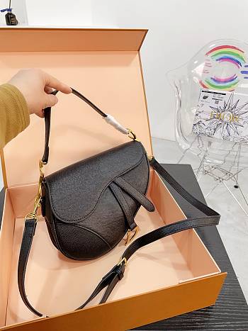 Dior Saddle Black 24 x 6 x 18 cm