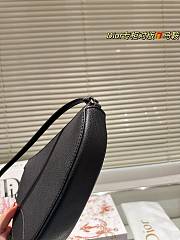 Dior Saddle Black 20 x 15 x 4 cm - 6