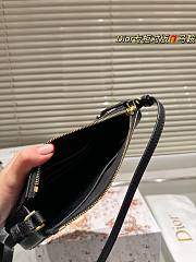 Dior Saddle Black 20 x 15 x 4 cm - 3