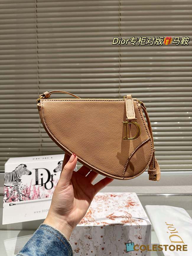 Dior Saddle Brown 20 x 15 x 4 cm - 1