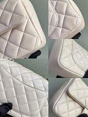 Chanel Flap Bag Mini Caviar Light Beige 20 cm - 6