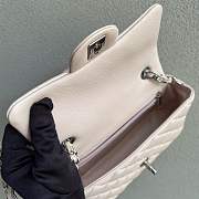 Chanel Flap Bag Mini Caviar Light Beige 20 cm - 4