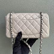 Chanel Flap Bag Mini Caviar Light Beige 20 cm - 3