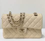 Chanel Flap Bag Medium Caviar Beige 23 cm - 1