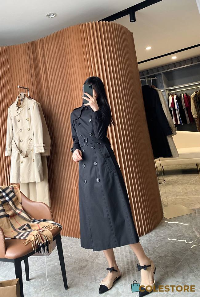 Burberry Heritage Trench Black  - 1