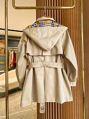 Burberry Short Trench Coat Beige - 6