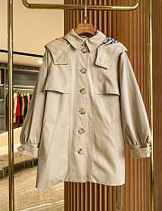 Burberry Short Trench Coat Beige - 2