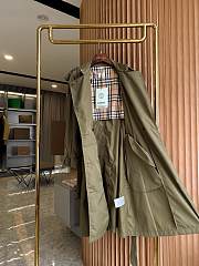 Burberry Trench Coat Green  - 3