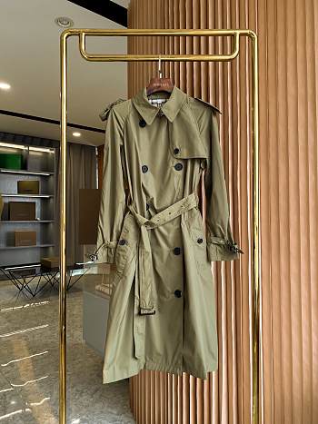 Burberry Trench Coat Green 